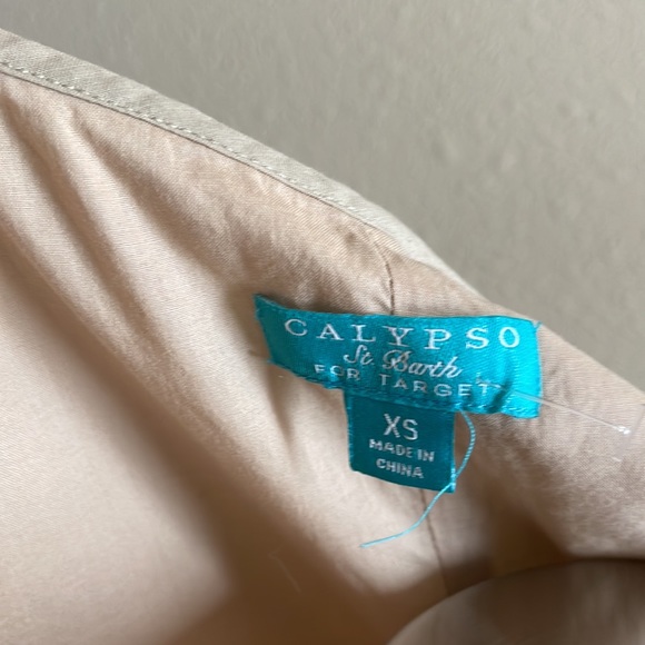 Calypso St.Barth for Target Sz XS Beaded A-line Dress - Picture 5 of 9